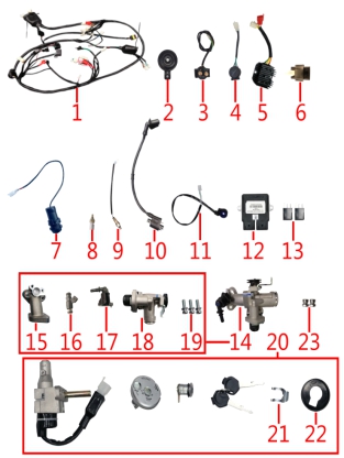 elektroinstalace a EFI